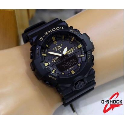 TERLARIS !!!! GSHOCK CASIO GA 800 DUAL TIME 2JARUM JAM TANGAN PRIA SPORT ANTI AIR