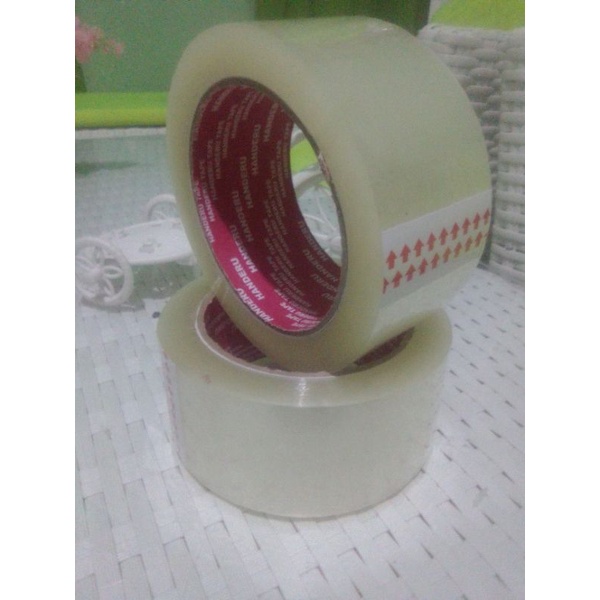

lakban bening dan coklat 90 yard
