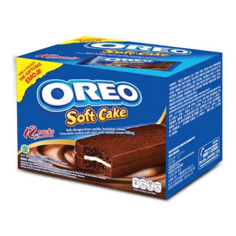 

Oreo Soft Cake 1 pak isi 12 pcs