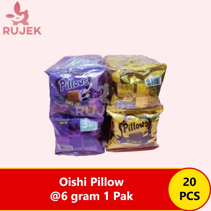 

Oishi Pillow Rasa Cokelat / Ubi