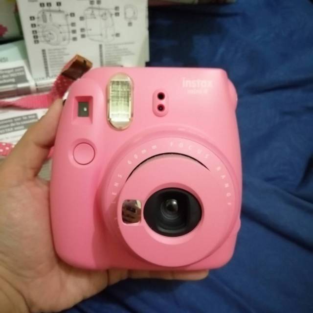 Camera Instax Mini 9 Pink Preloved / Kamera Instax