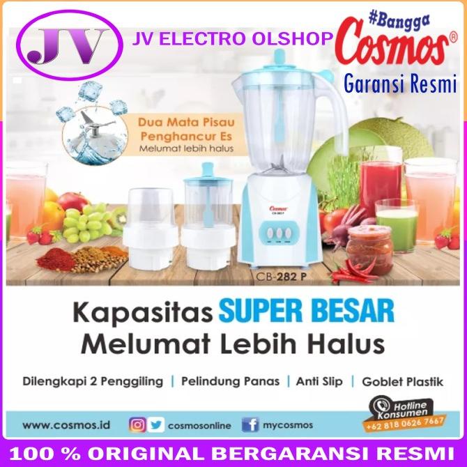 cod blender charger juice cup Belender COSMOS CB 282 P / Blender Cosmos Plastik 2 Liter CB 282 P
