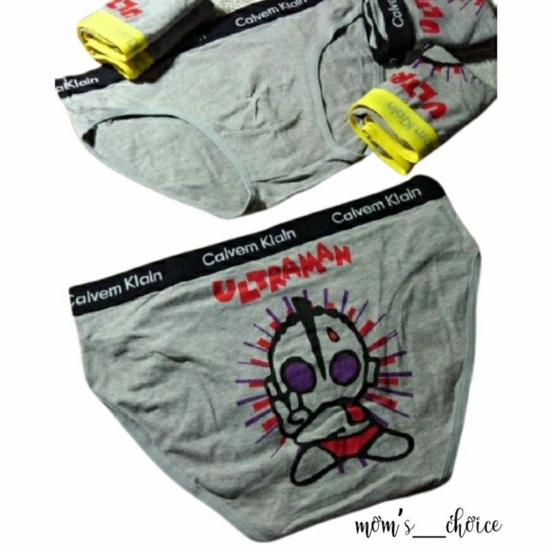 CELANA DALAM IMPORT ANAK LAKI LAKI JUMBO KATUN / sempak anak cowo ABU ULTRAMAN