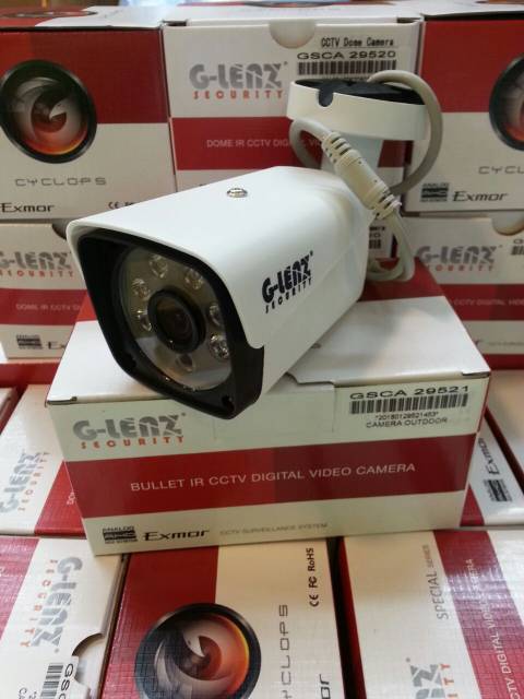 Promo paket kamera cctv 4ch 2mp 1080p full hd glens sony xmor murah