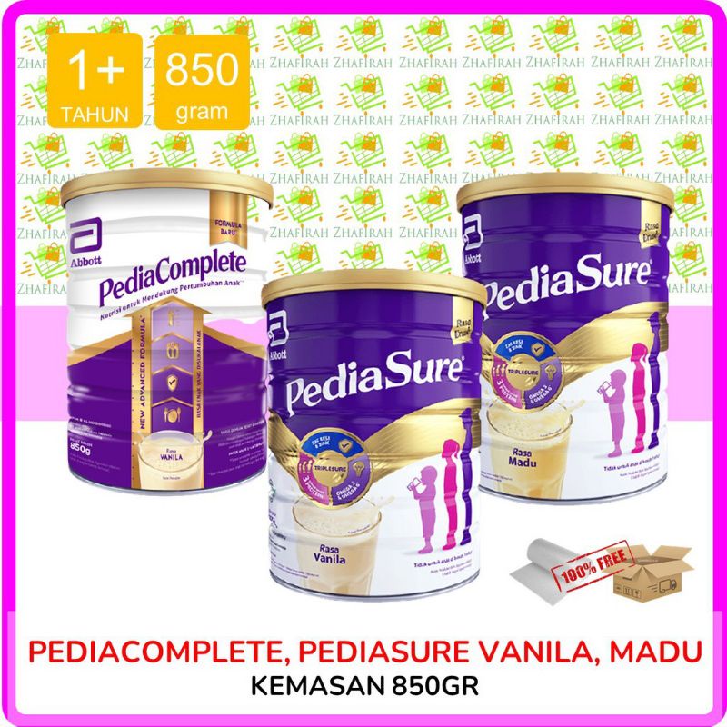 Pediasure VANILA MADU TRIPLESURE dan PEDIA COMPLETE 800 gram // PediaComplete 800