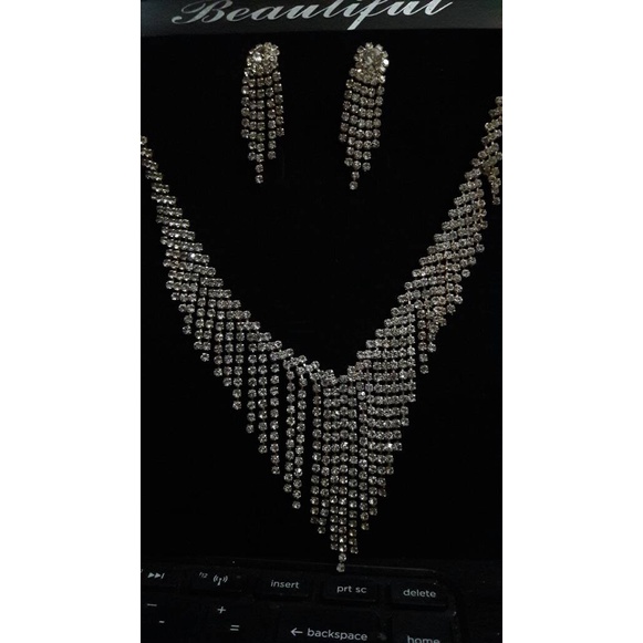 wedding neckless - kalung tebar none betawi - kalung anting tetes air