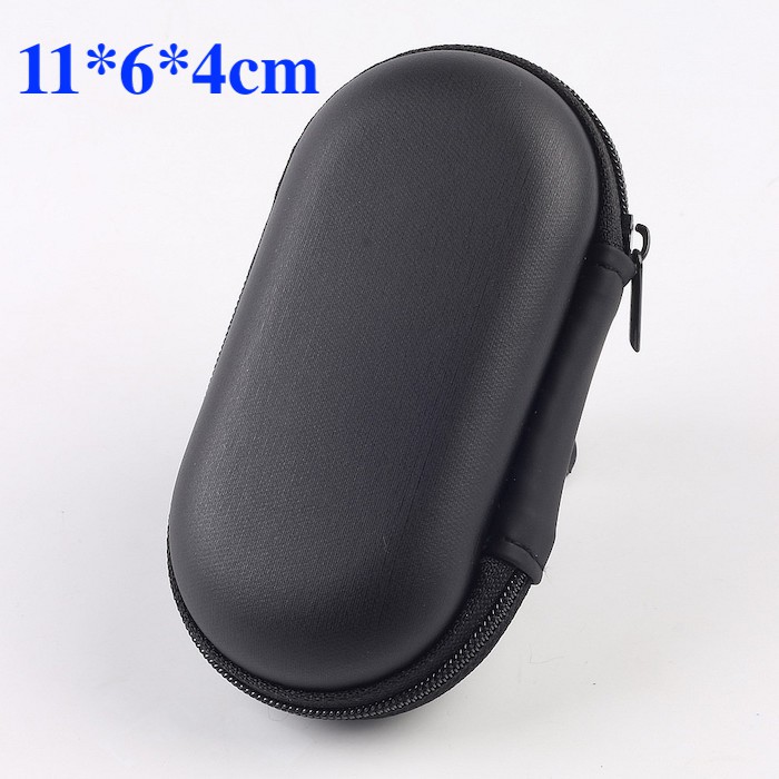 Popular Oval Case For Headset Bluetooth Kabel Data Tempat Storage