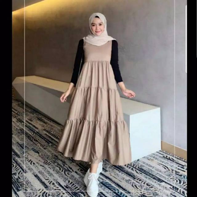 shopee overall dress