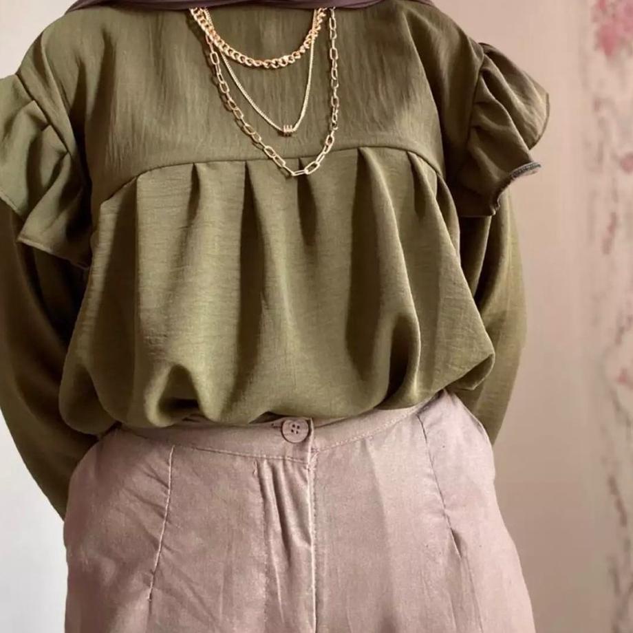 ➤ DAISY BLOUSE RAYON CRINGKEL | BLUS WANITA KEKINIAN | BLUS WANITA PALING HITS 2021 | BISA ➧