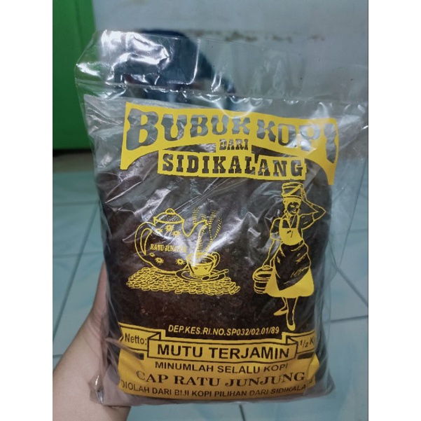 

KOPI BUBUK ARABICA ROBUSTA PREMIUM SIDIKALANG ASLI 250 GR - HALUS / KASAR