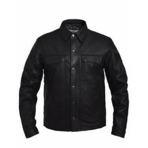 JAKET KULIT PRIA CASUAL TEBAL IMPORT GROSIR MURAH JAKET PRIA