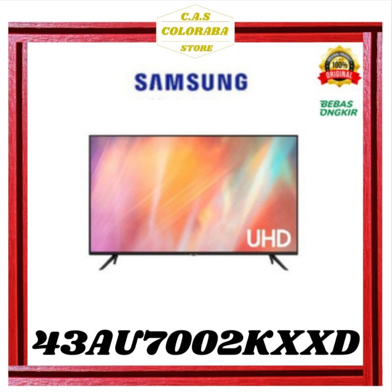 TV SAMSUNG UA43AU7002KXXD SMART LED TV 43 INCH LED 4K UHD 43AU7002KXXD 43AU7002 43AU70 43AU AU7002