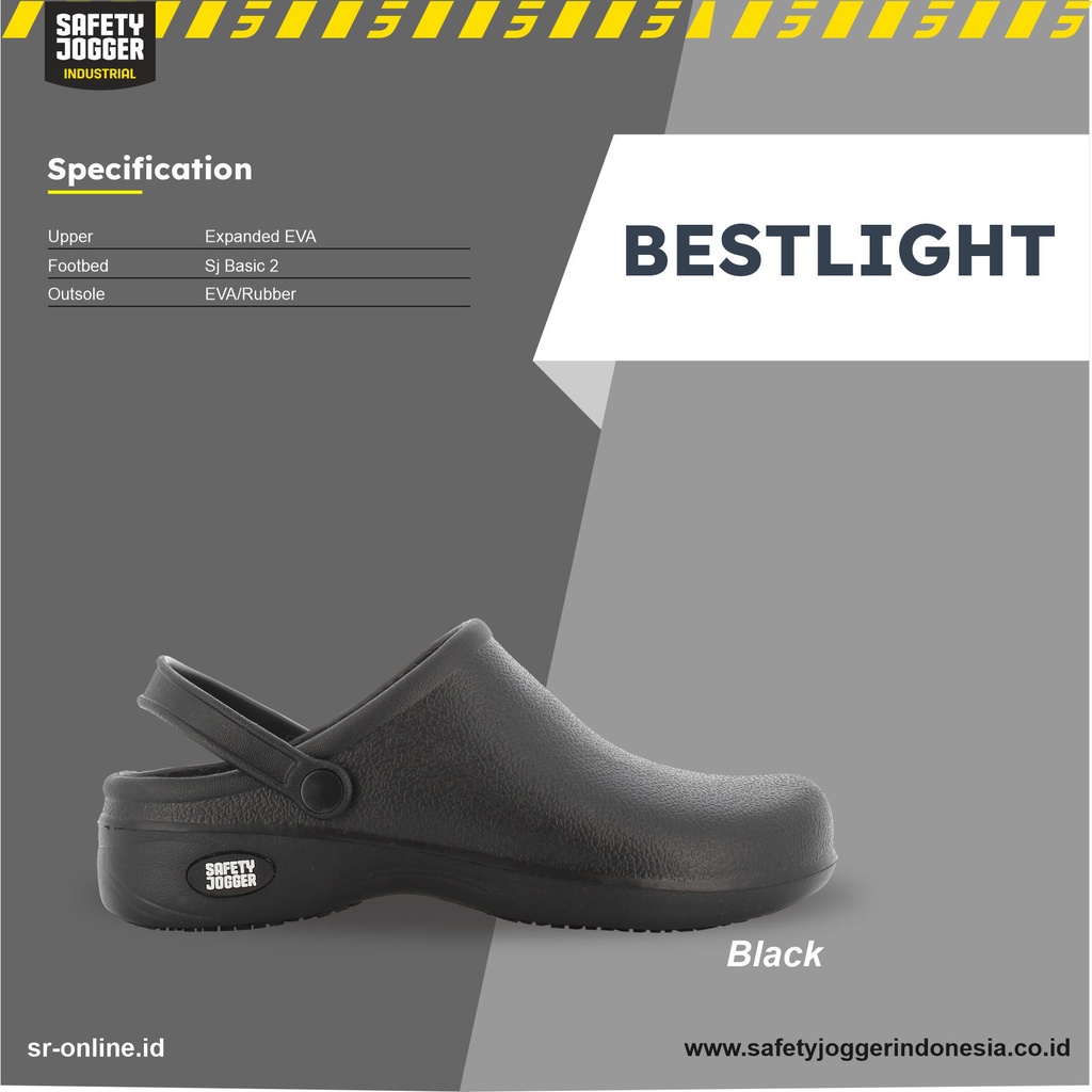 SAFETY JOGGER BESTLIGHT BLACK SRC