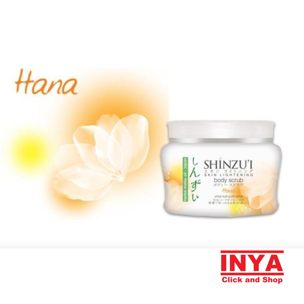 SHINZUI HANA BODY SCRUB 200gr