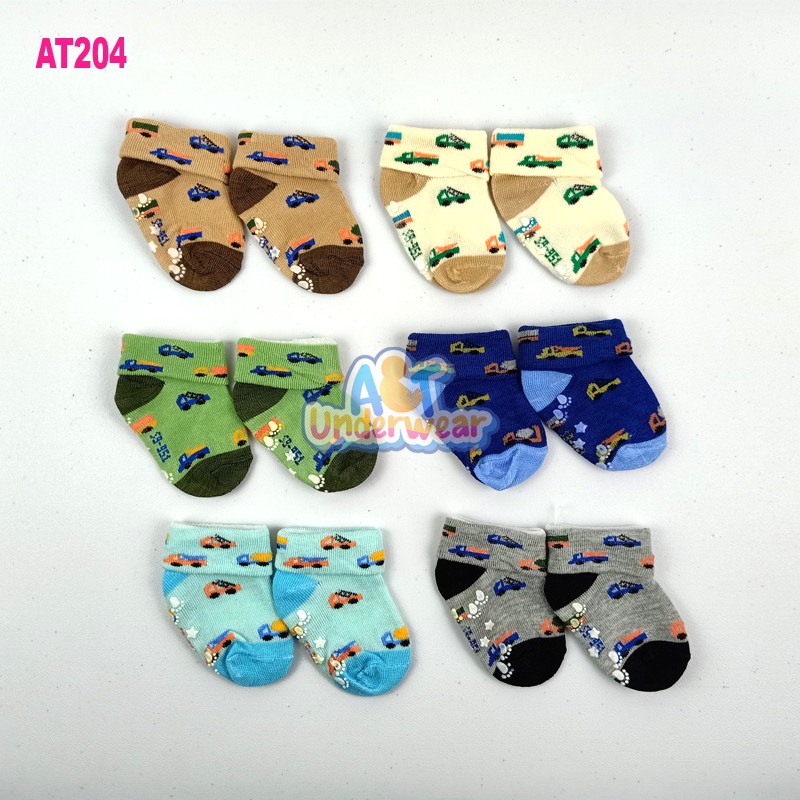 AT204-Kaos Kaki Bayi anti slip/kaos kaki anak/balita