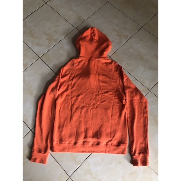 Vintage jacket second nike big swoosh orange