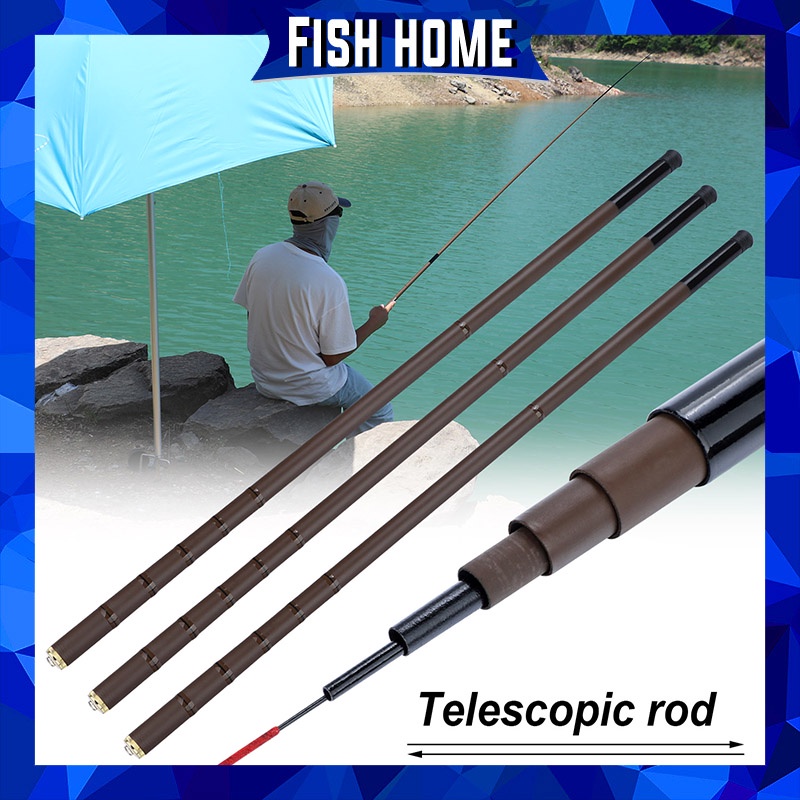 Sougayilang Joran Pancing 2.7M/6.3M Telescopic Joran Tegek Super Power Fishing Rod Untuk Memancing Di Luar Ruangan Joran Tegek