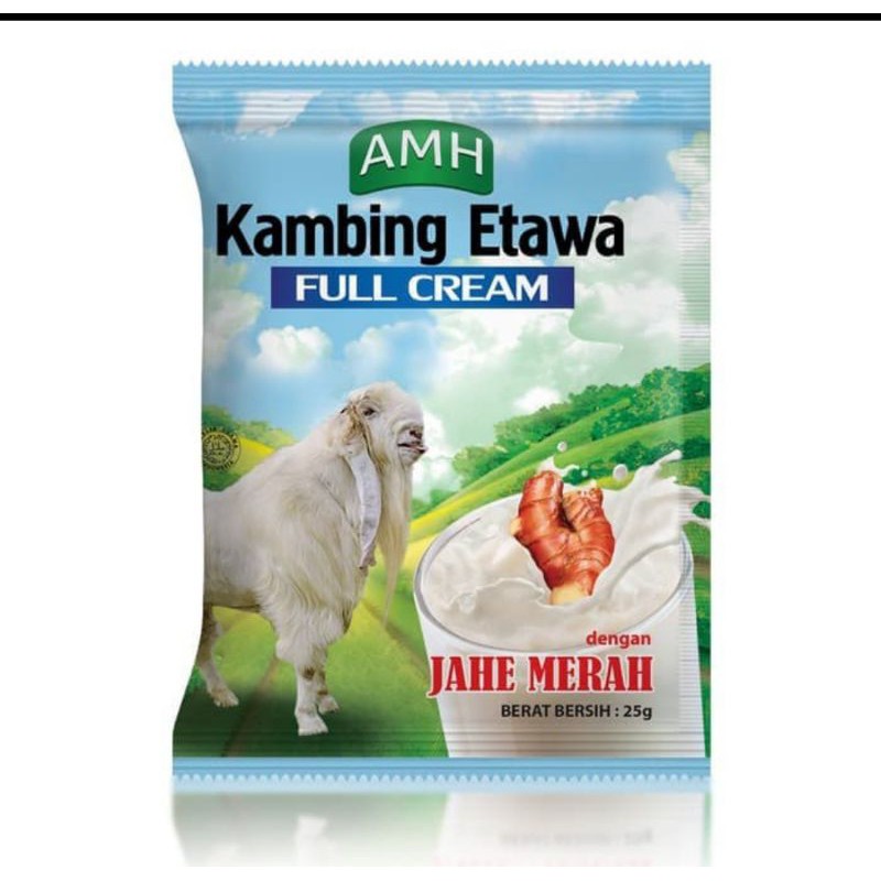 

SUSU KAMBING ETAWA BUBUK AMH FULL CREAM PLUS JAHEMERAH (Shacet)