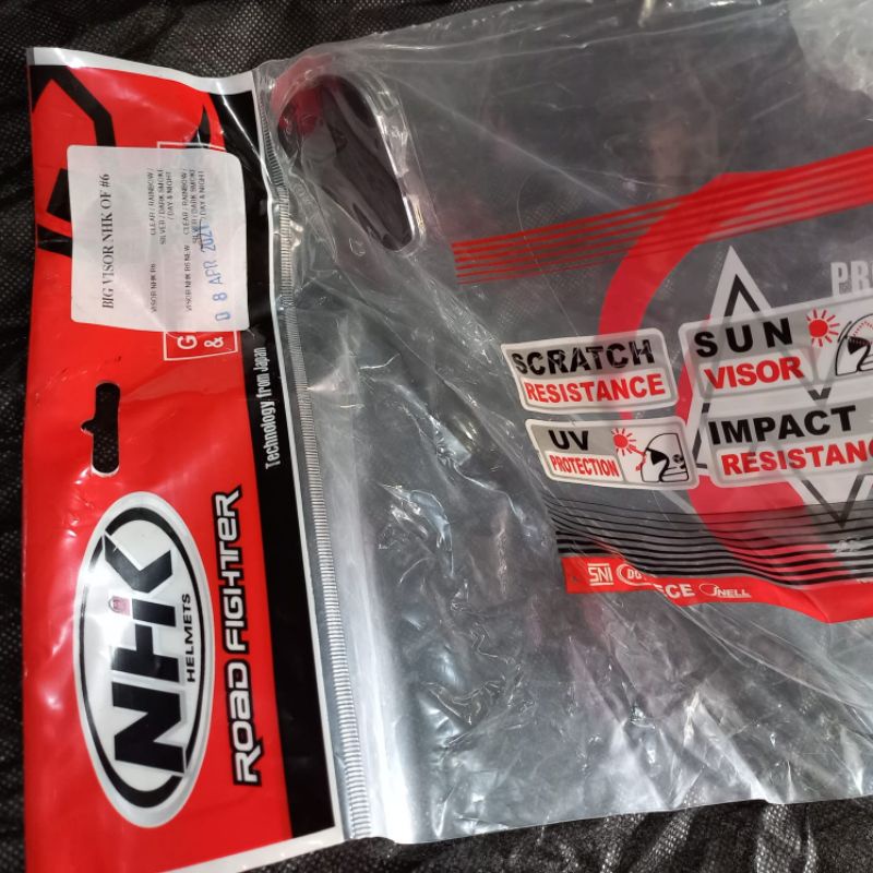 VISOR NHK R6 CLEAR ORIGINAL