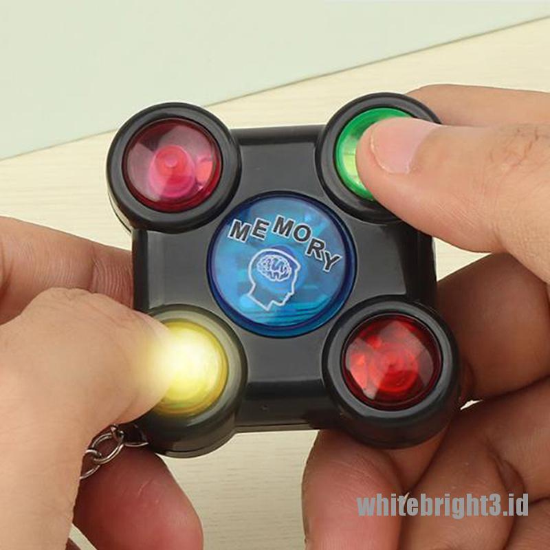 (white3) Mainan Kubus Labirin Portable Bentuk Gamepad Untuk Penghilang Stress