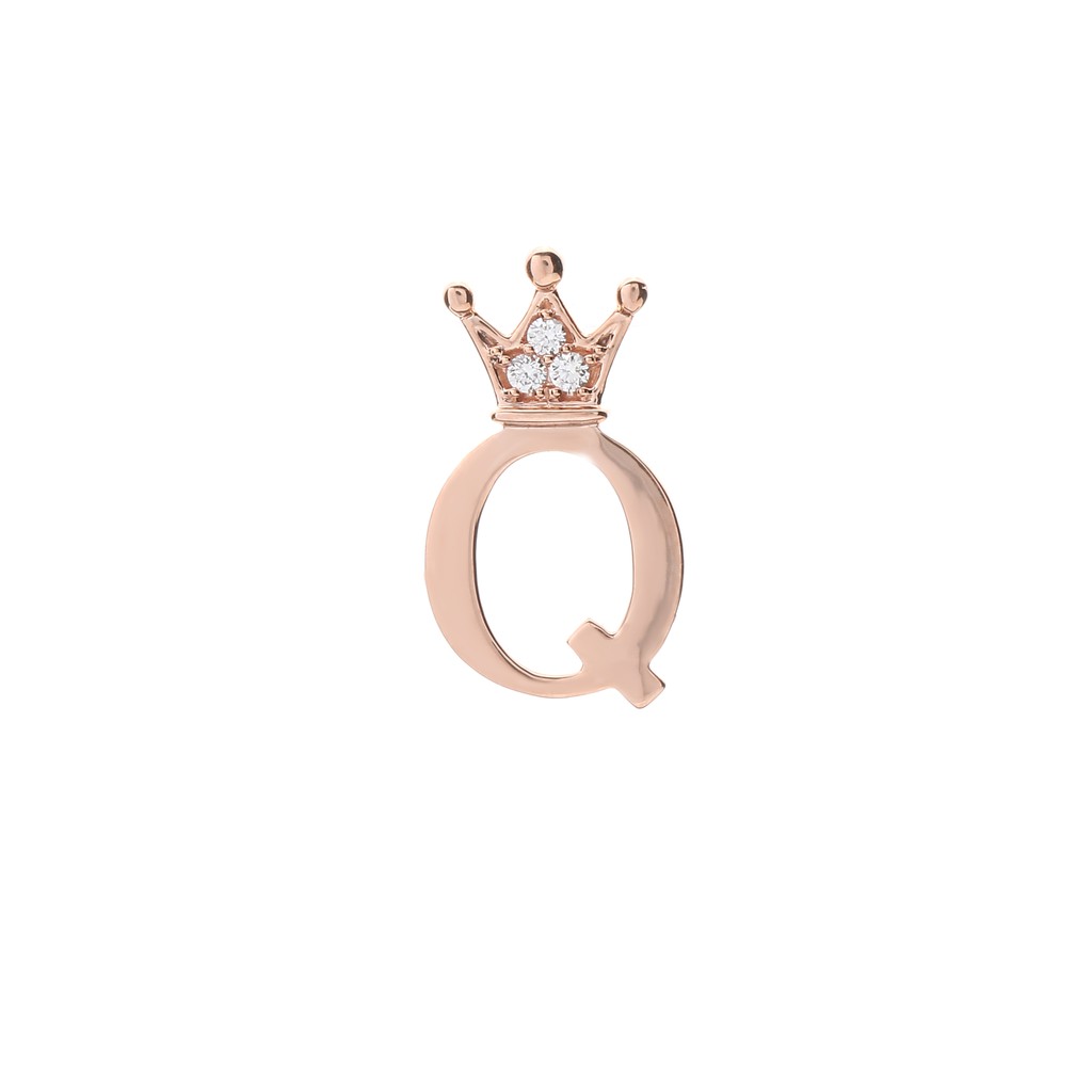

Dominique Jewellery-Diamond Pendant Alpha Beta Q King & Queen