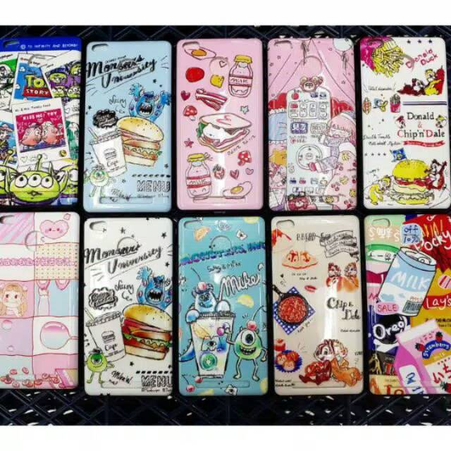 Case Fuze EMBOSS Food SAMSUNG A10/A20/A2 CORE/A20S/A50S/J1 ACE/J2/J2 PRIME/J3/J5/J7/J7 PRIME/NOTE 10/NOTE10 PLUS