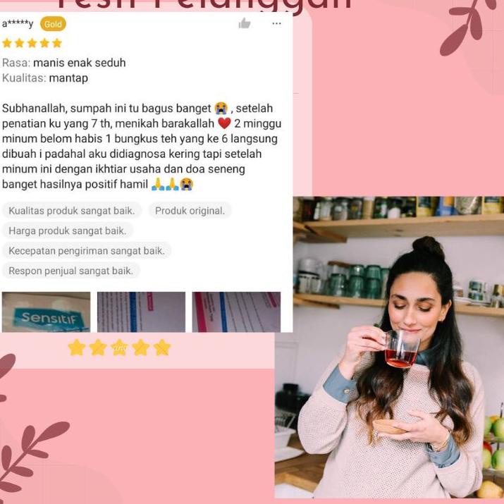 

Harga Baru✨ TEH PROMIL / PROMIL TEA / TEH KESUBURAN WANITA / TEH KEHAMILAN | Flash | COD | TERBARU | TERMURAH