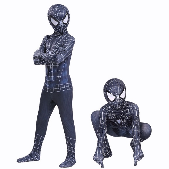 Voucher Halloween Party Spider-man: Miles Celana Ketat Anak Cosplay Game Superhero Avengers Kostum