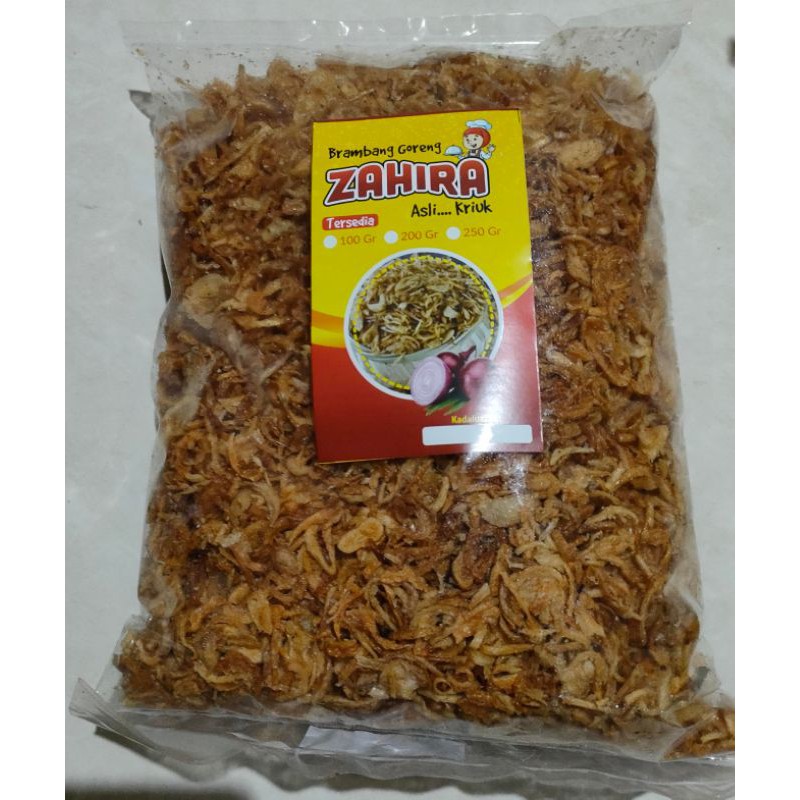 

Bawang Goreng 1 Kg ZAHIRA Oleh-oleh Boyolali