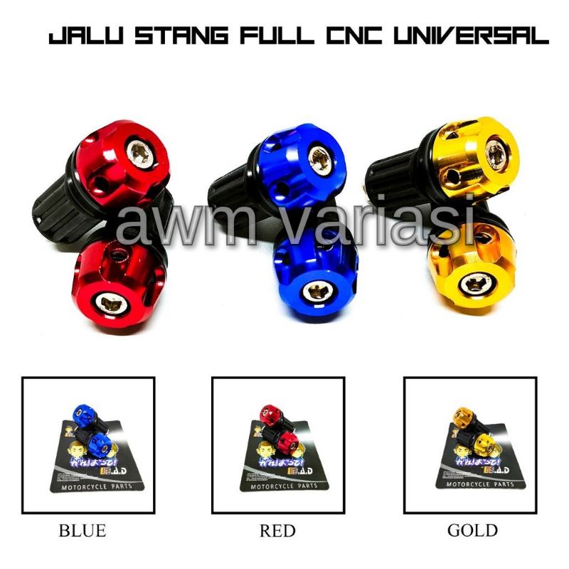 Jalu Stang Universal Cnc Motor Pcx Vario Nmax Beat Nassert Beet kode 05