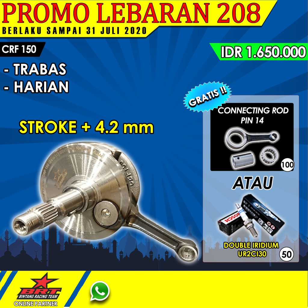 PROMO PAKET CRF BRT