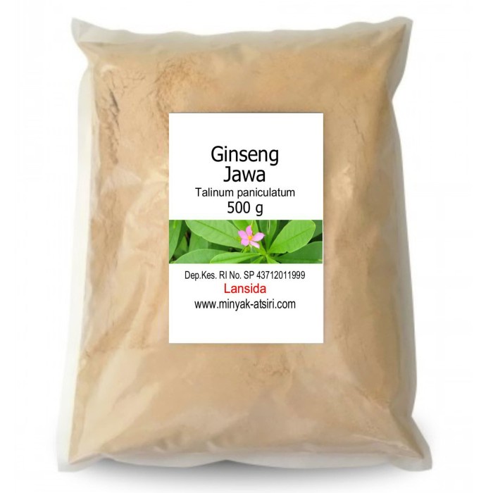 

Serbuk Ginseng Jawa 500 g | Bubuk Som Jawa | Talinum Paniculatum Murah