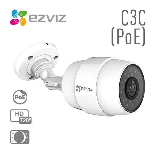 Outdoor Internet bullet Camera Ezviz C3C 720p HD - Cctv wifi outdoor