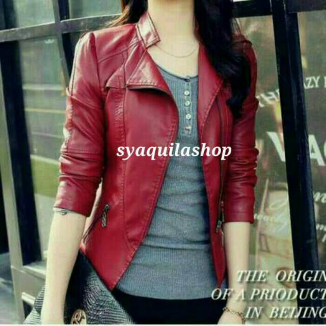 JAKET WANITA SEMI KULIT /JAKET WANITA STYLE BLAZEŔ