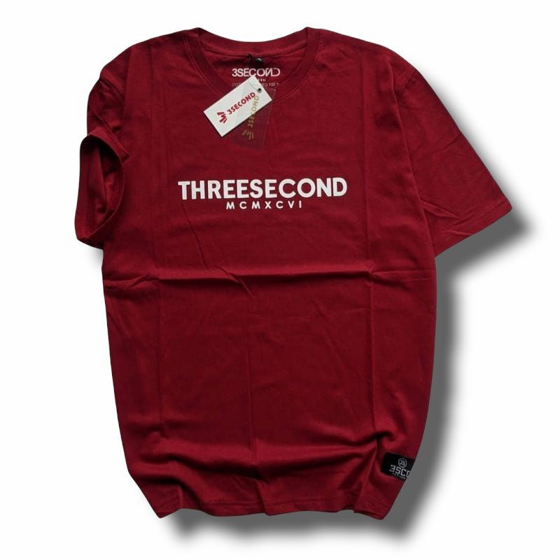 Kaos 3second kaos distro pria baju kaos pria original bm grlt 3second