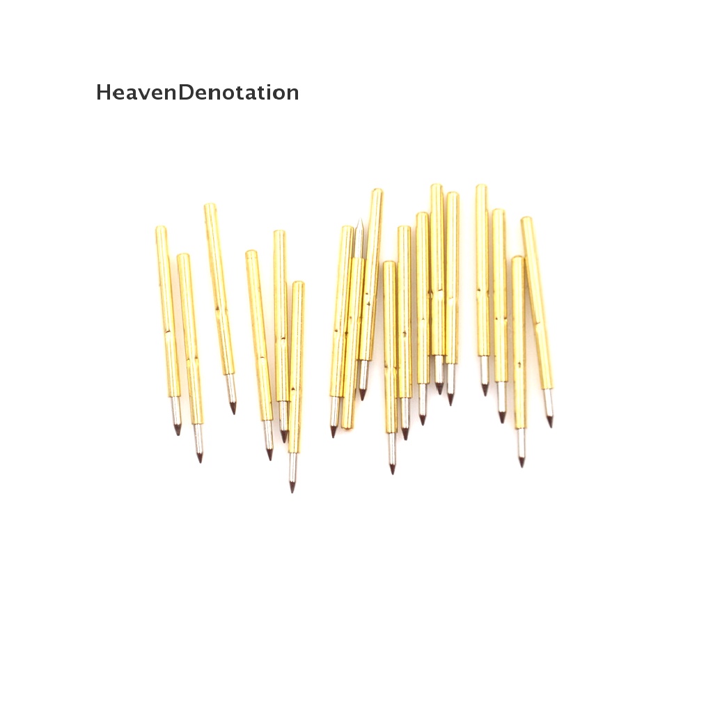 (Heavendenotation) 100pcs Pin Pogo P75-B1 Diameter 1.0mm