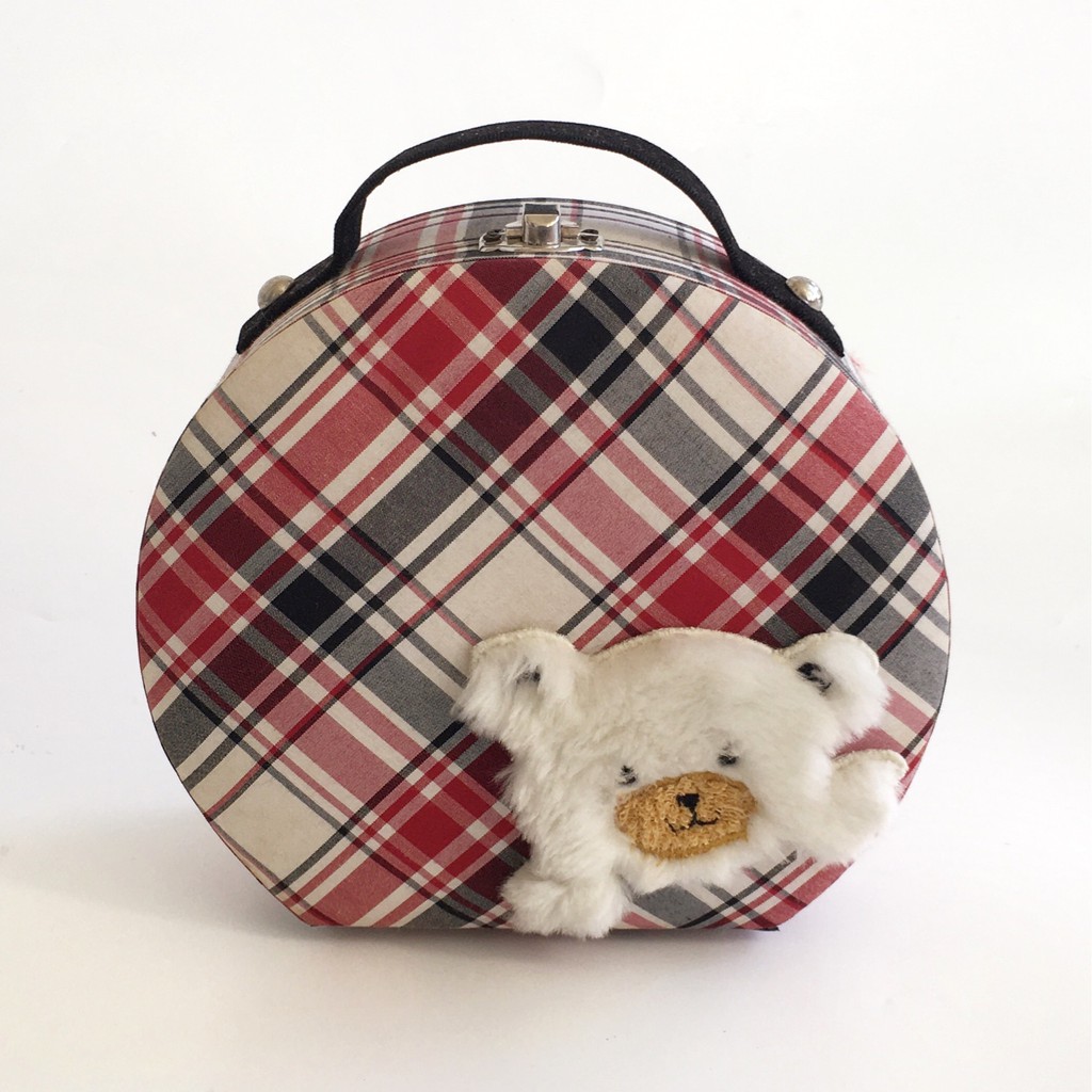 

Box Kotak Penyimpanan Souvenir Hadiah Hampers | Half Round Bag | Tas Motif Anak Anjing