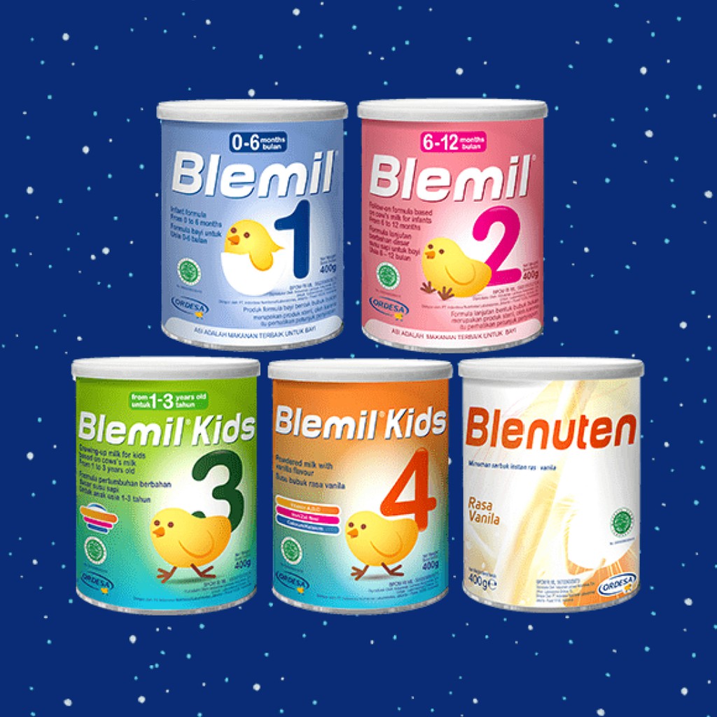 Blenuten Susu Anak Vanilla (1-10 tahun) - 800 gr