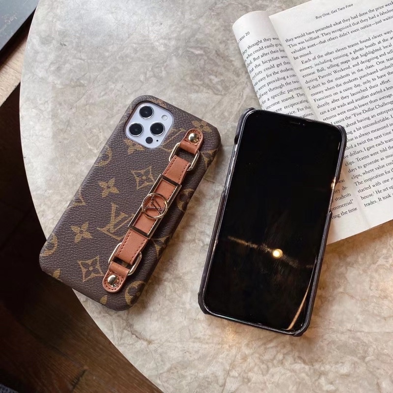 Samsung S21 S21 Ultra S21+ iPhone 14 13 12 11 Pro Max X Xr Xs Max 7/8/SE Plus Fashion LV Leather Case