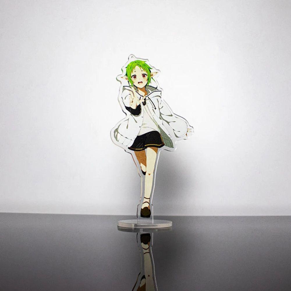 [Elegan] Stand Figure Anime Kawaii Hadiah Anak Desk Decor Karakter Anime Transparan Karakter Manga Plat Akrilik