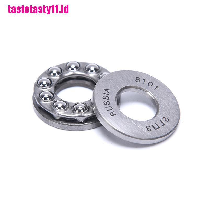 3 Pcs Bola Bearing Thrust Plane 51100 10x24 X 9mm Untuk Alat Listrik