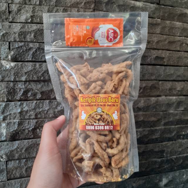 

Keripik Usus Ayam Crispy Gurih Goreng Tepung 160gr Keripik Usus Ayam Gurih Kripsus Sidoarjo Cemilan Enak Snack Ayam Gurih