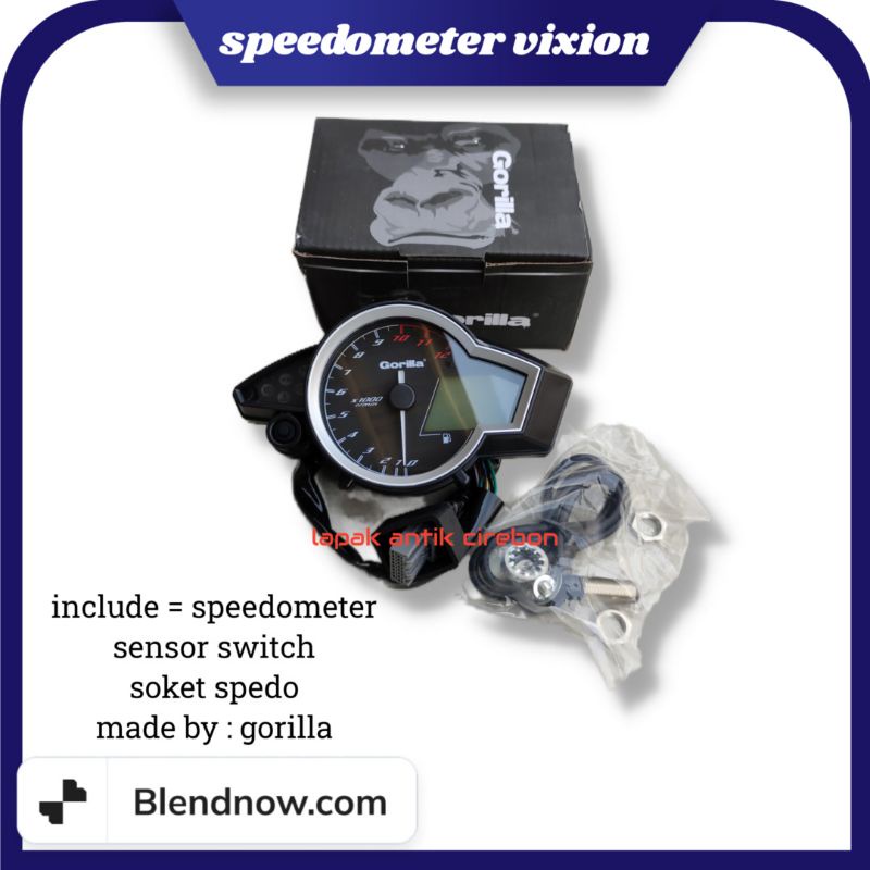 spedo spedometer yamaha vixion NVL model koso speedometer vixion NVL gorilla