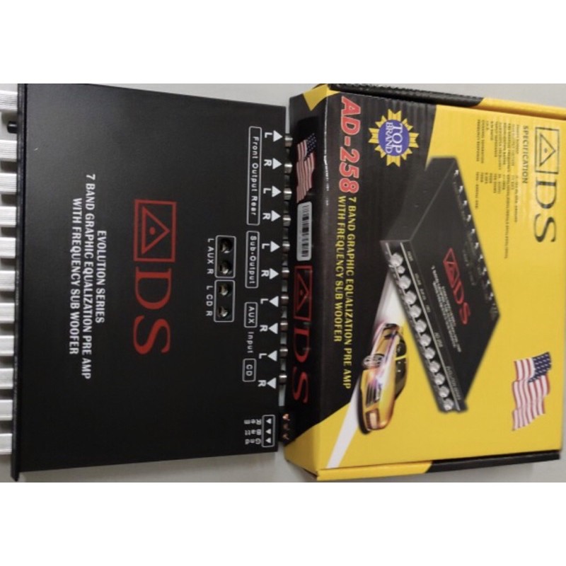 equalizer ads ad 258 pramp equalizer ads258