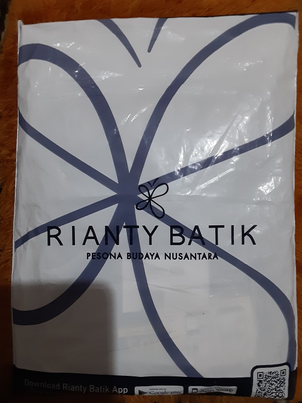 Gamis Batik Wanita Rianty Olydia - Black