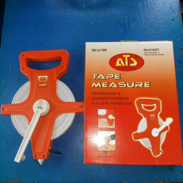 Mereran Rol Gagang / Meteran 50 Meter Tancap