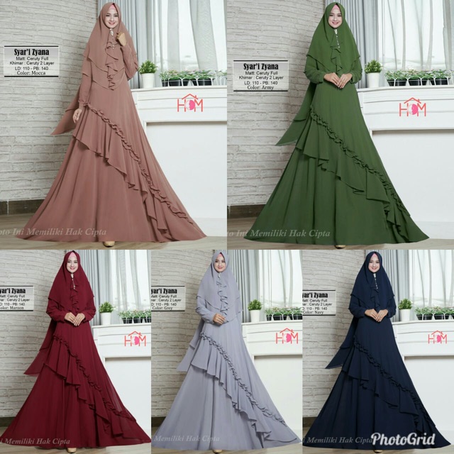 Set Syari Zyana By HOM.Coll
