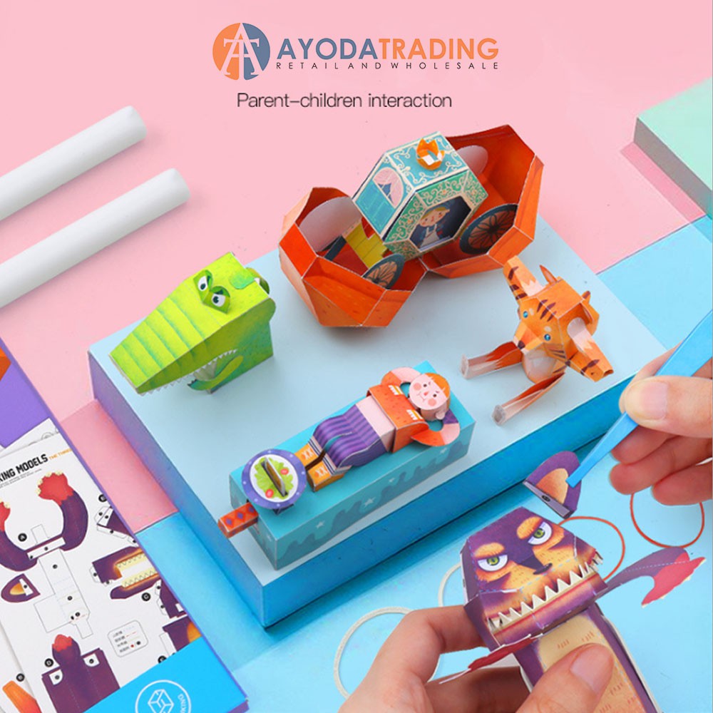 Joan Miro 3D Working Model DIY Ketrampilan Prakarya Anak