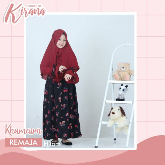 Gamis remaja Khumaira by Kirana