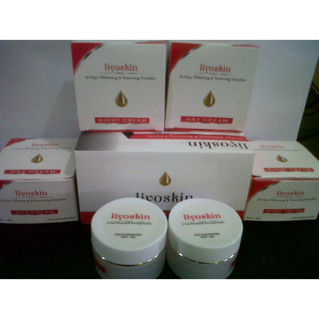 Cream siang + Cream malam LIYOSKIN